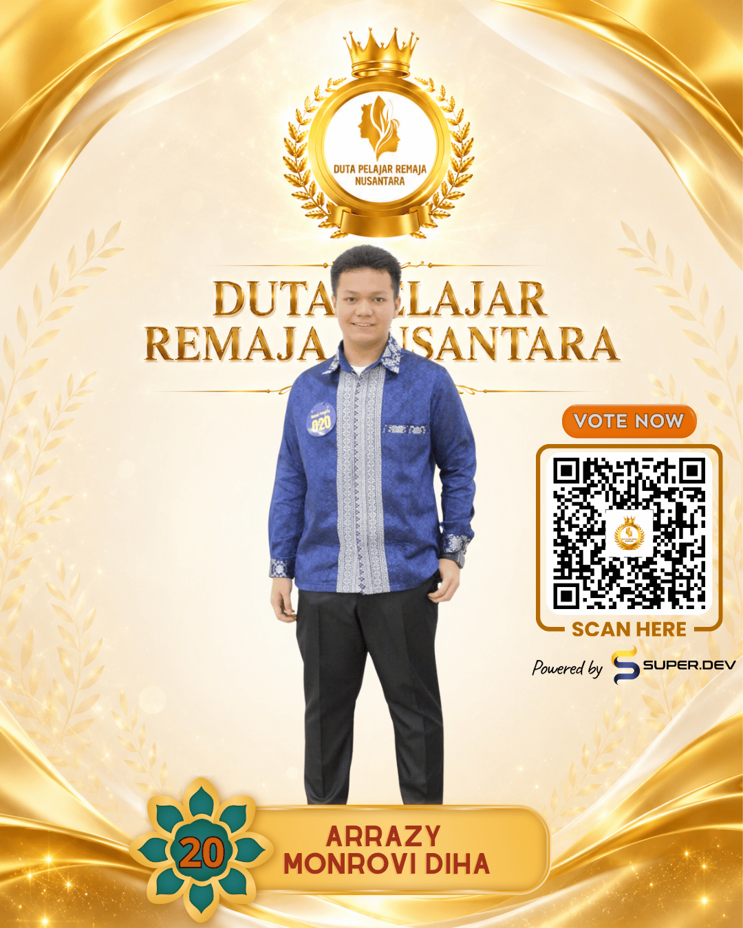 Arrazy Monrovi Diha - SMP YPI TUNAS BANGSA
