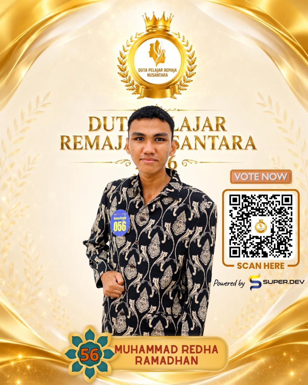 Muhammad Redha Ramadhan - SMAN 18 PALEMBANG