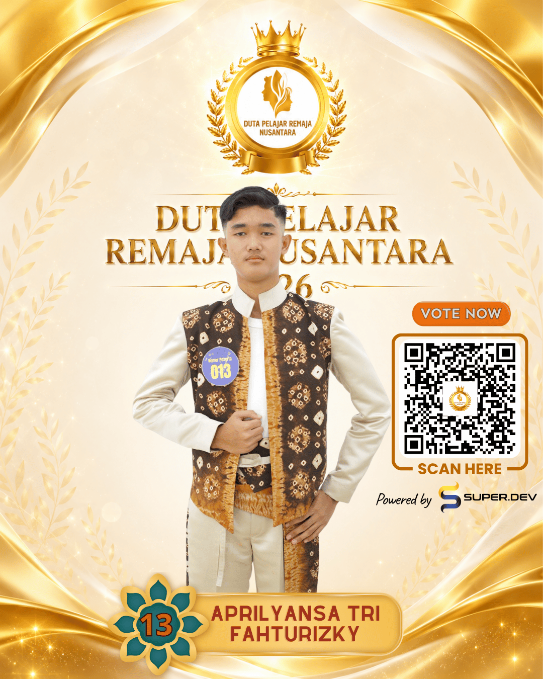 Aprilyansa Tri Fahturizki - SMPN 22 PALEMBANG